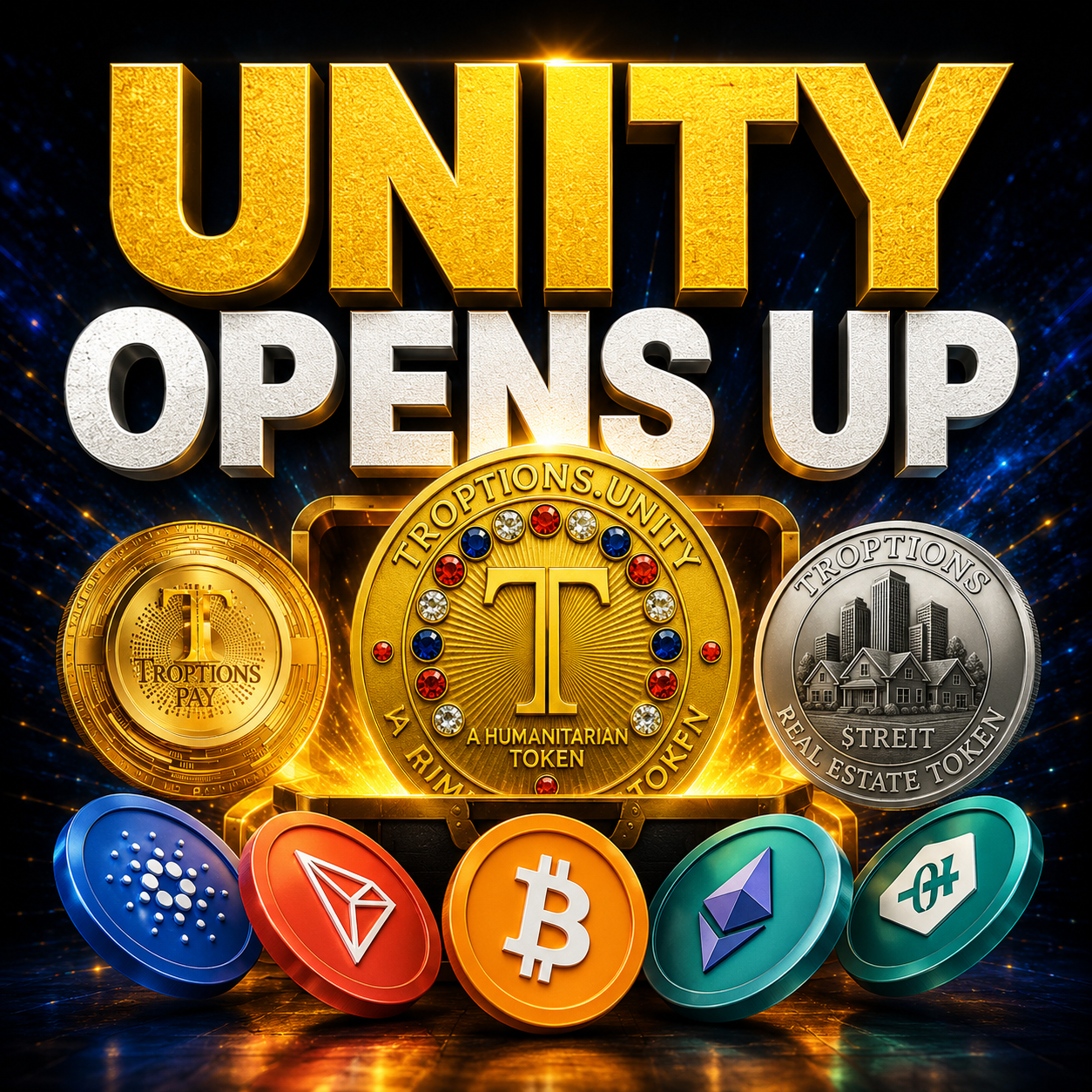 How The Unity token Opens the Troptions Ecosystem to a Billion-Dollar Market