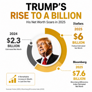 Trump Crypto wealth has been accumulating more than usual